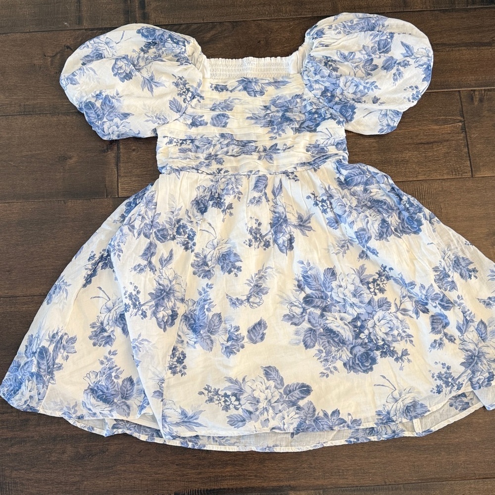 Abercrombie Kids Emmerson puffy Sleeve Mini Dress Size 12
